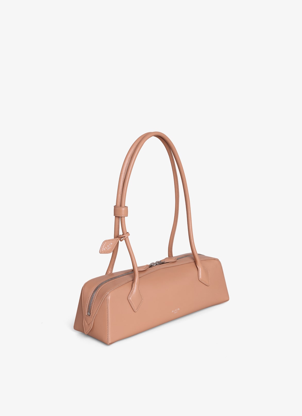 LE TECKEL MEDIUM BAG IN GOATSKIN ALAÏA NATURAL LE TECKEL MEDIUM BAG IN GOATSKIN